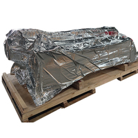 Sac à soufflets en aluminium anti-rouille, grande taille personnalisée, pour la protection des machines industrielles en transport maritime