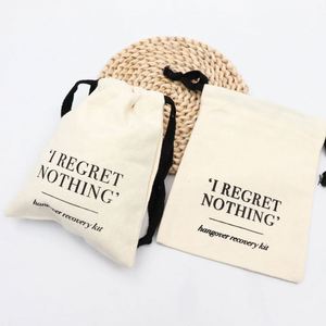 Custom Logo Muslin Cotton Drawstring Cosmetic Skincare Makeup Storage <b>Bag</b> Organic Muslin <b>Dust</b> Gift Pouch - Product Image 1