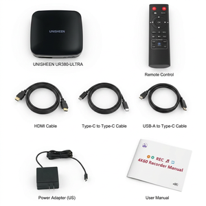Grabador de Video Independiente 4K60 Avanzado, Sin Necesidad de <span class=keywords><strong>PC</strong></span>, con Función de Pausa de Grabación, Digitalizador de Video UHD 2160P60 H.265 - Product Image 5