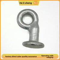 Anneau de nez d'éléphant forgé G80 de haute qualité, anneau d'angle en matériau 40Cr, crochet de levage pour applications de levage, pour conteneur de pulvérisation en plastique