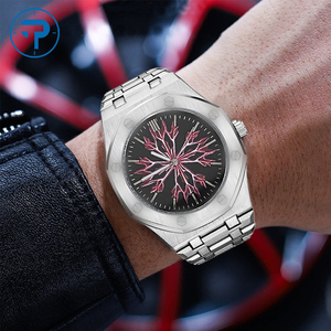 Người Đàn Ông Của Phong Cách Mới Thạch Anh Analog Xem Cho Người Đàn Ông Thể Thao Không Thấm Nước & Thời Trang Với Thép Không Gỉ Ban Nhạc Gốc Và Thân Cây Mô Hình Quay Số - Product Image 1