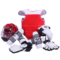 YOBER Protections de Sparring Taekwondo Personnalisées avec Logo, Équipement de Protection Corporelle pour Enfants, Ensemble d'Entraînement