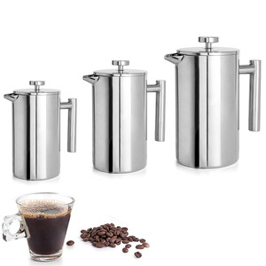 <span class=keywords><strong>Cafetière</strong></span> à piston double paroi isolée en acier inoxydable - Product Image 2