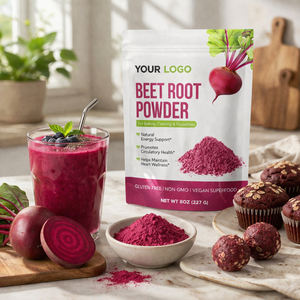 Polvo de Remolacha Natural, Suplemento Dietético <span class=keywords><strong>para</strong></span> Adultos, Apoya <span class=keywords><strong>la</strong></span> Circulación y <span class=keywords><strong>la</strong></span> Energía, Polvo Vegetal, Sabor Personalizable - Product Image 6