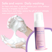 Marca personalizada ácido bórico productos de cuidado femenino Gel de limpieza vaginal lavado Yoni Pops Kit juegos de ácido bórico