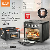 Nouveauté RAF : Fours Électriques Multifonction 3-en-1 de 25L en Promotion, Grands Fours Grille-Pain Domestiques pour la Cuisson