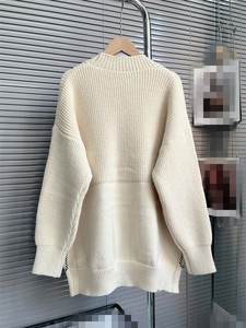 Cardigan da <span class=keywords><strong>Donna</strong></span> <span class=keywords><strong>in</strong></span> Maglia con Bottoni, Stile Color Block, Top <span class=keywords><strong>in</strong></span> Denim Patchwork con Tasche, per Autunno Inverno, <span class=keywords><strong>in</strong></span> Cotone, Lana e <span class=keywords><strong>Cashmere</strong></span> - Product Image 5