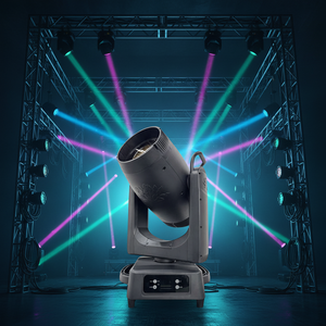 Projecteur LED de scène à tête mobile 380W BSW CMY CTO RDM, étanche IP66, faisceau, <span class=keywords><strong>spot</strong></span>, wash, hybride, concerts résidentiels, spectacles, raves, E27 - Product Image 4