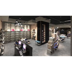 カスタマイズファッショナブルな靴ディスプレイ家具無料デザインショッピングモールシューズショーケースシューズショップディスプレイシェルフ - Product Image 2