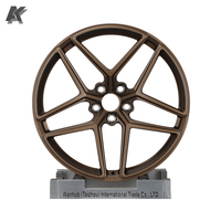 Wangu 5x100 5x112 5x114.3 5x120 Jante de voiture forgée Ff11 17 18 19 20 21 22 pouces haute Performance piste monobloc personnalisée