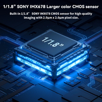 Cámara 4K HD-MI/USB3.0 con Sensor IMX678 de 1/1.8 Pulgadas, 0.05Lux de Baja Iluminación, H.264 de Alta Velocidad 60FPS UVC