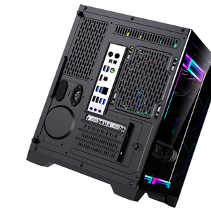 Lovinglcool Mini-ITX/Micro-ATX RGB PC CPU Tủ Hot Bán chơi game USB3.0 mATX trường hợp tháp MicroATX hình thức máy tính Chassis kho - Product Image 5