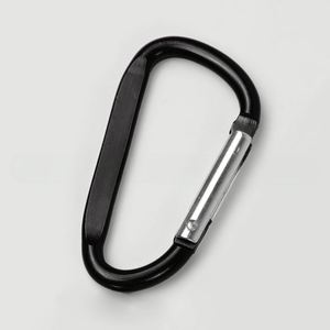 Llavero de Aluminio Plano en Forma de D, Resistente, con Logotipo Grabado con Láser, Clip Metálico Personalizado para Regalos Promocionales - Product Image 3