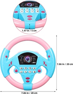 Volante de Juguete para Niños, Juego de Carreras, Controlador de Conducción, Educación Temprana, Volante de Simulación con Luz - Product Image 4