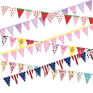 Bandera Personalizada para Decoración de Interiores y Exteriores, Brillante, Mate, Satinada, de Poliéster, Tejida, Tipo Guirnalda - Product Image 3