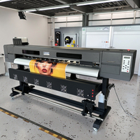 Mesin cetak sublimasi pewarna tekstil 1.8m 6 kaki Format besar mesin pencetak UV nonair ramah lingkungan