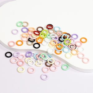 Accessoires de tricotage à la main personnalisés en gros <span class=keywords><strong>anneaux</strong></span> <span class=keywords><strong>marqueurs</strong></span> de point colorés en métal pour le tissage avec boîte personnalisée - Product Image 3