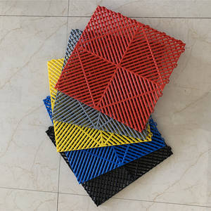 Lavage de voiture 4S boutique grille polymère en plastique résistant à l'humidité tapis de drainage non-slip grille mosaïque grille de sol - Product Image 6