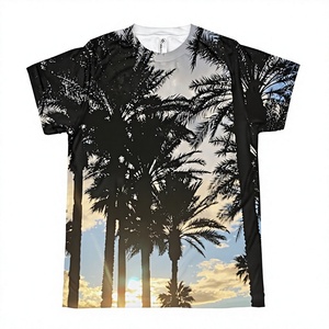 2026 Wholesale Price High Quality Sublimation Men's Short Sleeve T-<b>Shirt</b> <b>100</b>% <b>Polyester</b> Loose Fit Eco-Friendly Barco Leather - Product Image 5