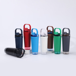Botella de Agua Deportiva Portátil D5193, Creativa y Moderna, con <span class=keywords><strong>Compartimento</strong></span> Inferior Antipolvo Multifuncional - Product Image 2