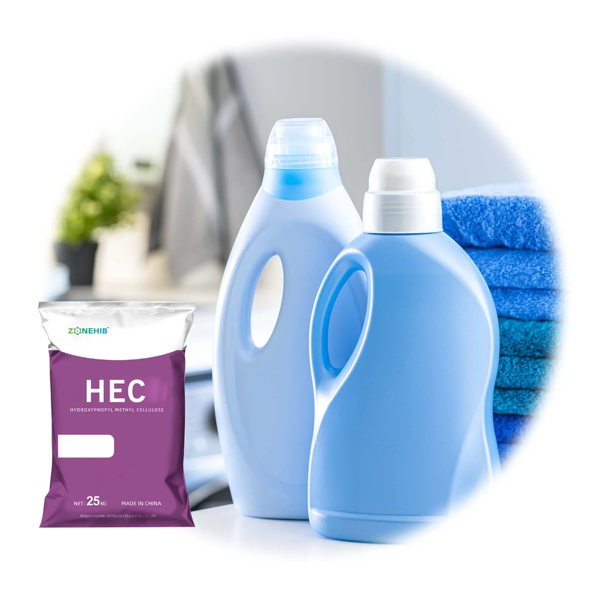 Bán Hot dài thời gian mở hydroxyethyl cellulose ether HEC bột cho chất tẩy rửa