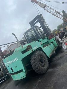 Chariot élévateur diesel Mitsubishi FD30 d'occasion de 3 tonnes du Japon – Équipement de manutention durable pour centre de distribution - Product Image 3