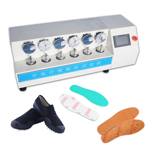 Hochpräzise Biege- und Belastungsprüfmaschine für die Haltbarkeit und Biegefestigkeit von Zwischensohlen-Faserplatten für Schuhmaterialien - Product Image 1