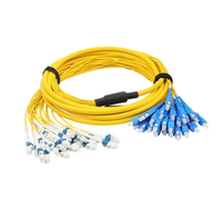 Kabel Patch Fiber Optik Beat Price SC FC LC ST APC UPC G652D G657A FTTA GSM TCP dengan Jaket PVC/LSZH, Garansi 3 Tahun