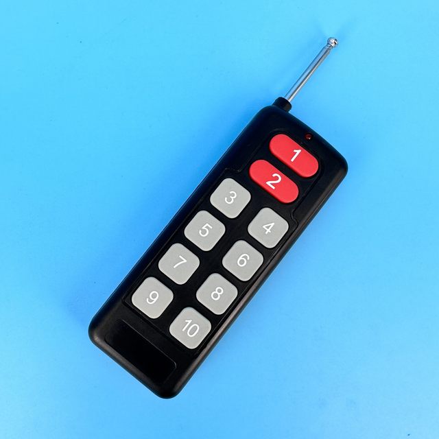 10-Channel Wireless Controller 10-Channel Relay Module 10-Channel Remote Control Switch APDC-10K