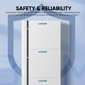Batterie lithium-ion basse tension pour la maison 5-20KW 51.2V Haute performance IP65 Légère et facile à installer Batterie LFP - Product Image 3
