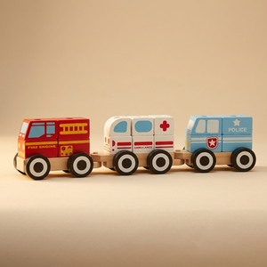 <span class=keywords><strong>Train</strong></span> en bois Montessori, thème général, écologique, jouet interactif pour enfants, véhicule de jeu, blocs de construction |   OEM ODM Vente en gros - Product Image 3
