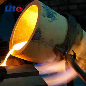 40kg 50kg 60kg độ tinh khiết cao đẳng tĩnh ép độ tinh khiết chịu lửa silicon carbide <span class=keywords><strong>Graphite</strong></span> crucible cup đúc đồng nóng chảy - Product Image 3