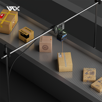 La caméra intelligente couleur 1,3 M pixels WTX3000 permet la reconnaissance des caractères, la reconnaissance des objets et la détection des défauts