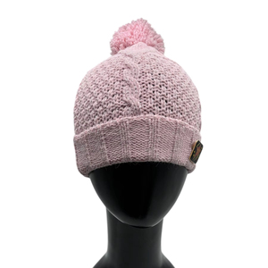 Excellent Quality Casual Style Knitting Adult Unisex Beanie <b>Winter</b> Metal Badge Custom <b>Hats</b> Acrylic/Nylon Plain Knit & Cable - Product Image 1