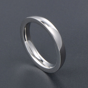 Titanium Steel Minimalist <b>Couple</b> <b>Rings</b> Unisex Daily Wear SA766 - Product Image 2