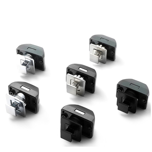 Keyless Handle Lock for RV and Yacht Zinc Alloy Square <strong>Wall</strong> Cabinet and Drawer Push-Lock Furniture Hardware Product - Product Image 5