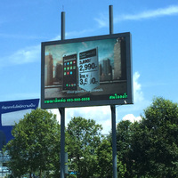 Pantalla LED para Exteriores a Todo Color, Impermeable, de Instalación Fija, para Publicidad Exterior