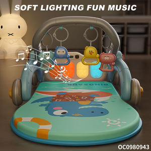 2025 nuevo modelo multifuncional divertido 2 en 1 Andador <span class=keywords><strong>de</strong></span> bebé con Pedal <span class=keywords><strong>gimnasio</strong></span> Piano jugando Mat marco <span class=keywords><strong>de</strong></span> plástico fabricación <span class=keywords><strong>para</strong></span> bebés - Product Image 6