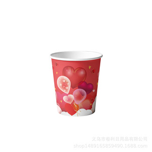 Valentine's Day Party Supplies Tableware Set 60-80 Pcs <b>Red</b> Heart Design For Valentine's Day Decorations - Product Image 5