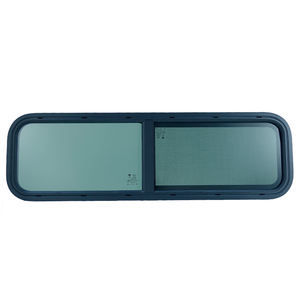 Meilleur prix pour 1067*559mm en alliage d'aluminium RV fenêtre caravane coulissante camping-car fenêtre avec rideau en option - Product Image 5