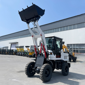 Cheap Price Wheeled Shovel Front Loader Garden Compact 4x4 Wheel Loader Road Construction <strong>4WD</strong> Hydraulic Wheel Loader - Product Image 4