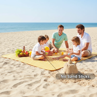 Tapis de pique-nique professionnel tendance 2026, imperméable et résistant à l'humidité, épais et portable, pour les sorties printanières