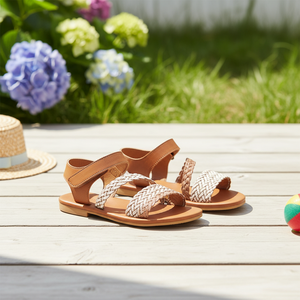 Sandalias Premium Coreanas OZKIZ para Niños, Diseño Abierto con Transpirabilidad, Patrón Sólido, para 2-7 Años, Moda Infantil de Verano, Venta al Por Mayor - Product Image 3