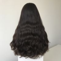 100% peluca superior de encaje de cabello humano pelo de cutículas virgen europeo proveedor de peluca kosher judía