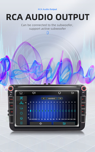 <span class=keywords><strong>Autoradio</strong></span> BQCC OEM 8 pouces, CarPlay, Android, écran IPS, lien miroir pour AUX, FM, AM, USB pour Skoda Polo - Product Image 4