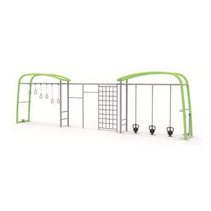 フィットネスアドベンチャー子供屋外ジム遊び場子供用物理的なトレーニングクライミングネット & クライミングウォールカスタムサイズ - Product Image 4