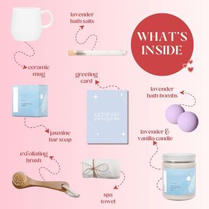 Luxury Get Well Soon <b>Gift</b> Set for Women Soothing Body Relaxation Spa <b>Gift</b> <b>Box</b> for Her Custom Wholesale Self-care Package - Product Image 3