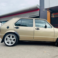Jantes forgées en alliage d'aluminium mat argenté à 2 pièces et multi-rayons de qualité stable pour Volkswagen Golf Mk2