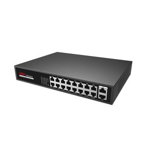 Sakelar PoE pintar Gigabit 16-Port PoE dan ONV-H3016PS Uplink 2-Port 160W - Product Image 2