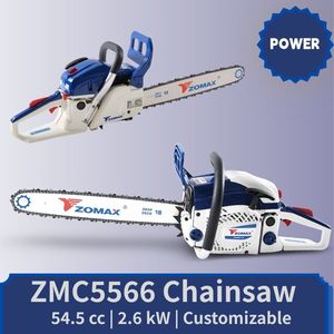 <span class=keywords><strong>เลื่อย</strong></span>ตัดไม้แบบใช้แก๊ส ZOMAX พร้อมตัว<span class=keywords><strong>สตาร์ท</strong></span>แบบสปริง, โซ่แบบ Low Kickback, สมดุลที่เหนือกว่า, สำหรับงานจัดสวนและงานตัดต้นไม้ - Product Image 1